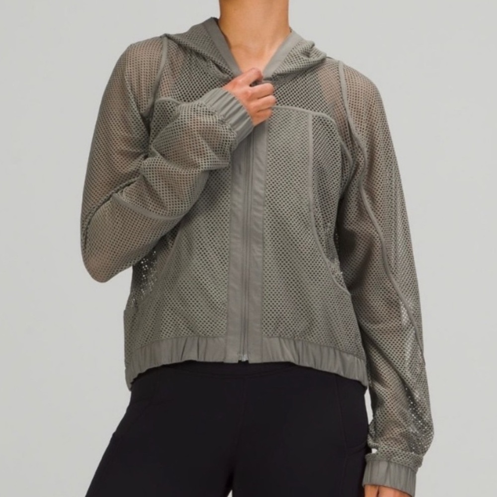 Lululemon Relaxed Fit Mesh Jacket